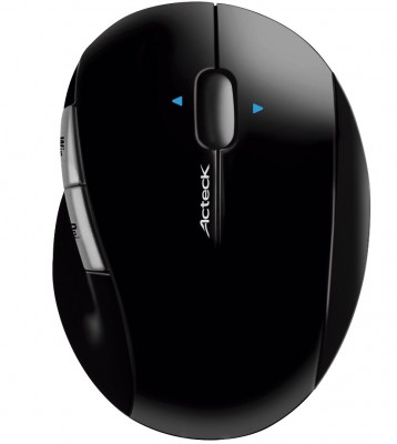 Mouse ACTECK MI-750, Negro, RF inalámbrico